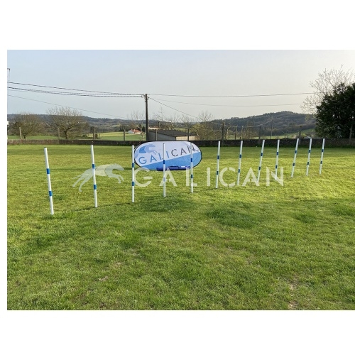 Slalom PVC met prikpen
